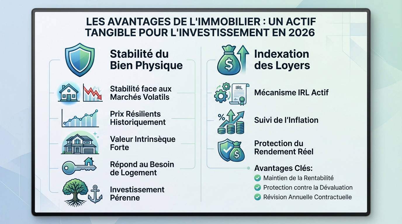 Stabilité de l'investissement immobilier et protection du patrimoine en 2026