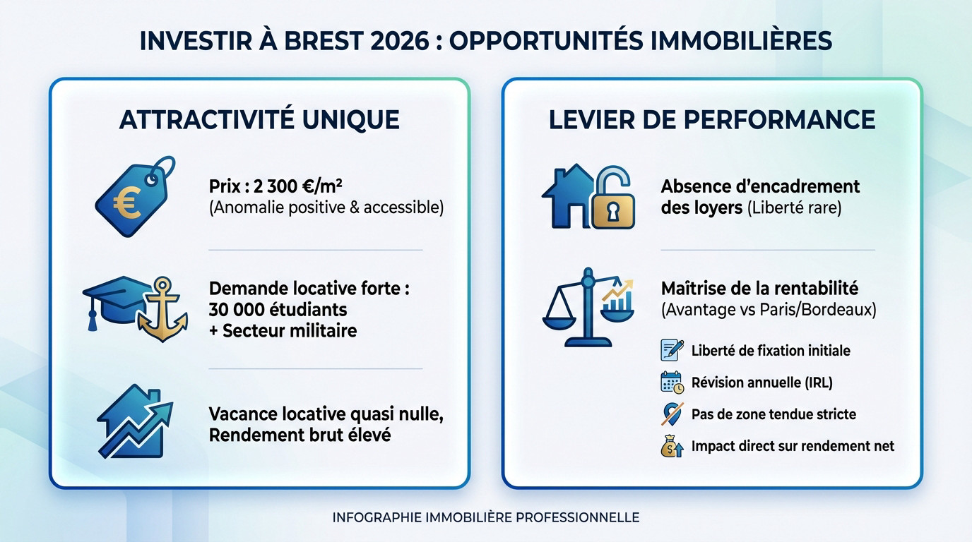 Investissement immobilier locatif à Brest en 2026