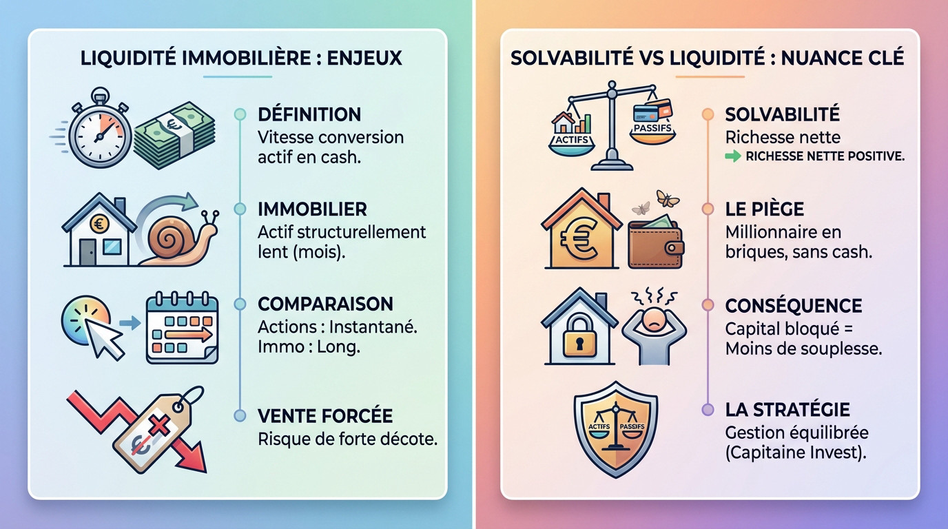 Analyse de la liquidité immobilière et de la solvabilité patrimoniale