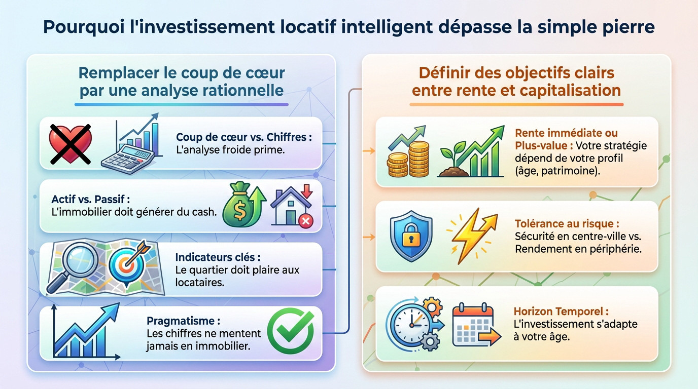 Analyse financière pour un investissement immobilier locatif intelligent