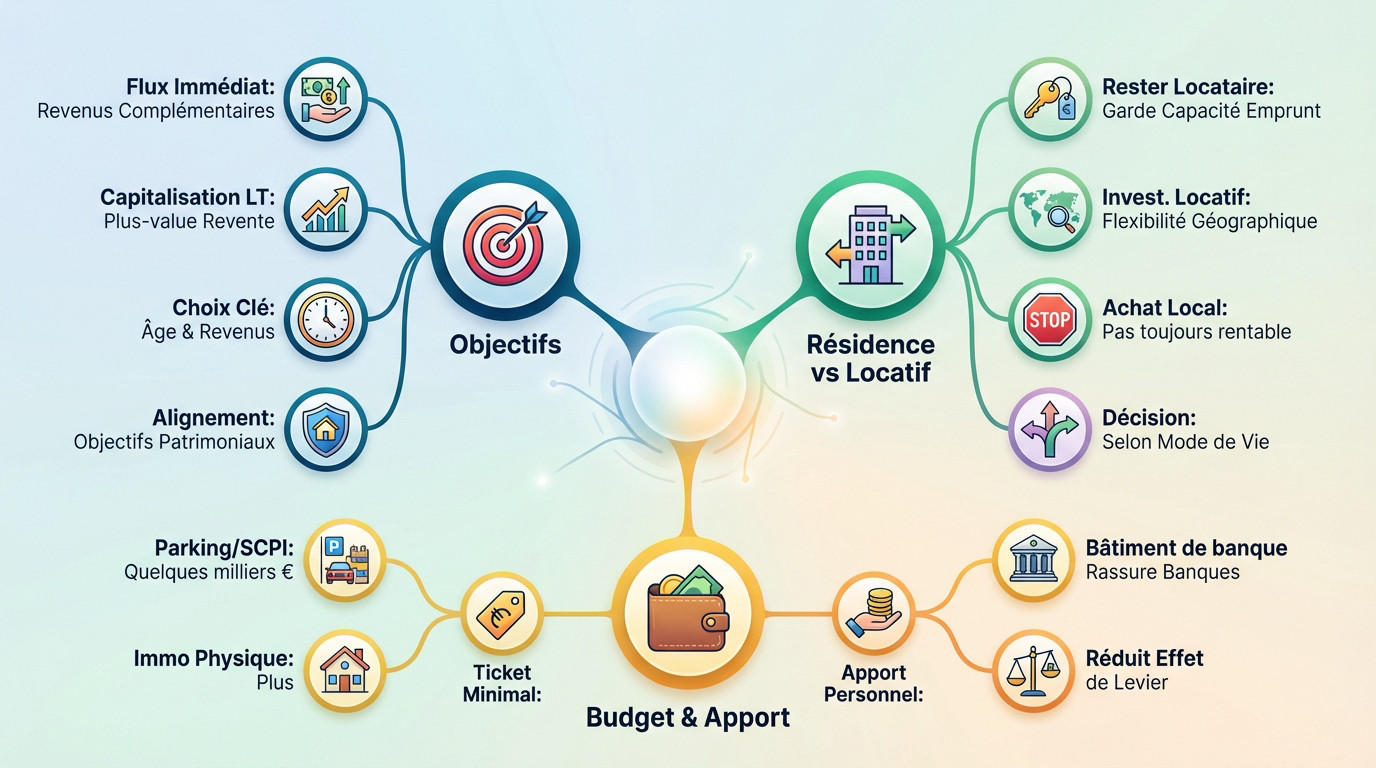 Analyse d'une stratégie d'investissement immobilier pour un profil débutant
